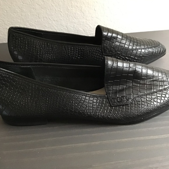 SANCTUARY “Stroll” black slip on loafer shoes, size 9 - Picture 3 of 8